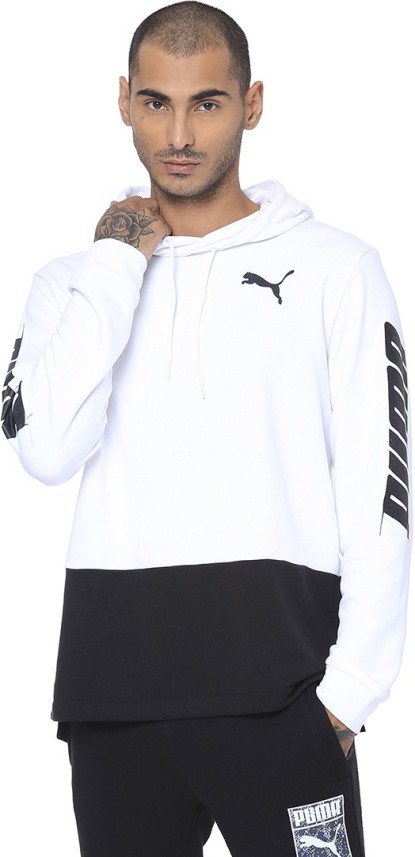 puma full sleeve printed men's sweatshirt