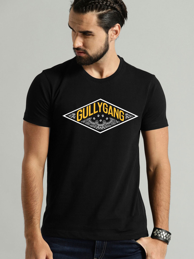 Buy Moochsingh Printed Men Round Neck 