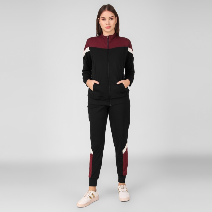 solid women track suit