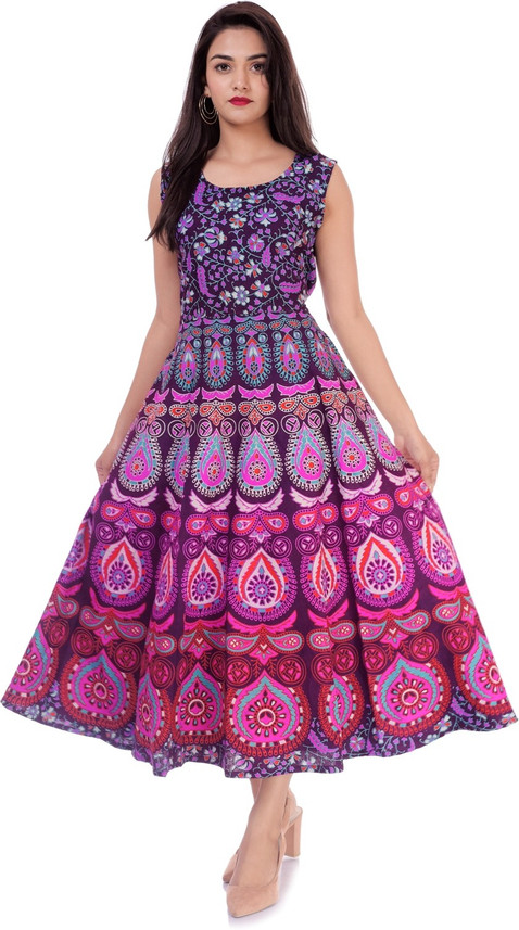 fit and flare dress flipkart