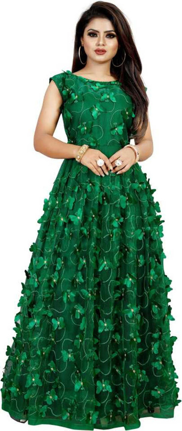 Shyam Sundar Creation Women Gown Dark 