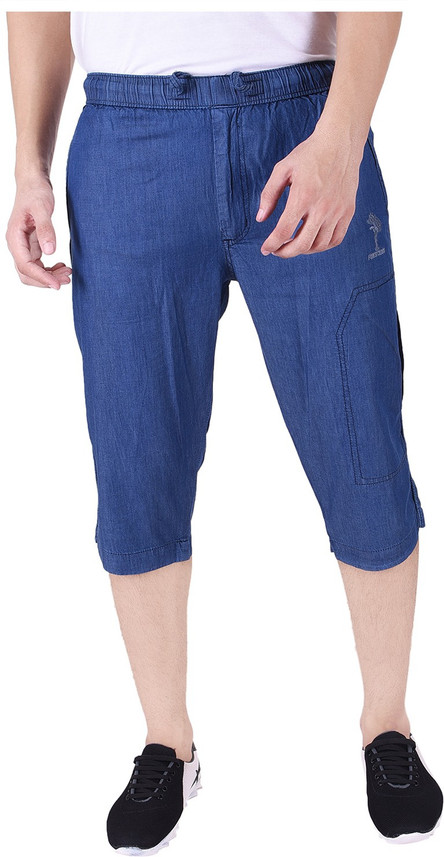 Mountain Colours Solid Men Denim Three 