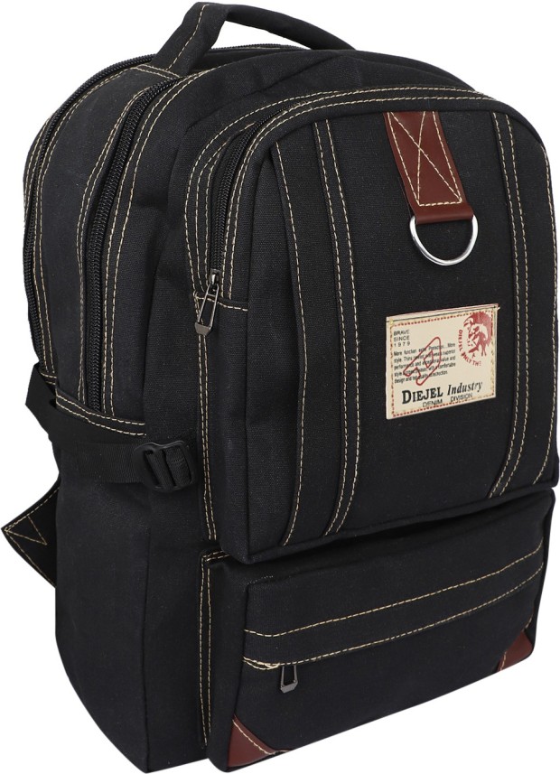 denim backpack men