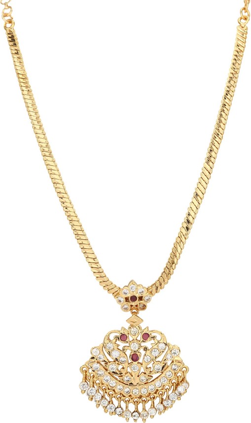 diamond addigai necklace