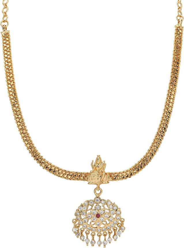 diamond addigai necklace