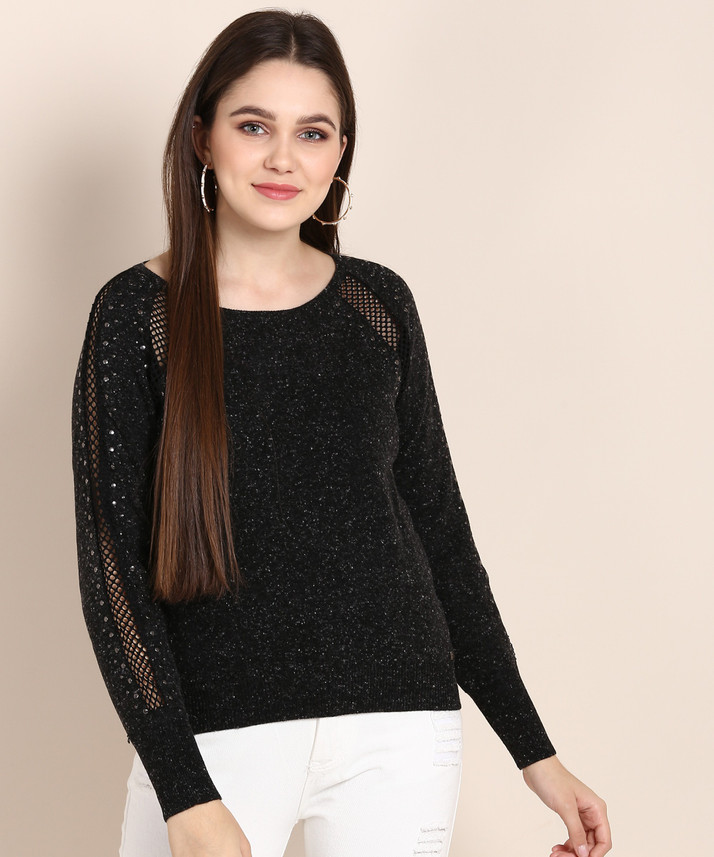 madame black sweater