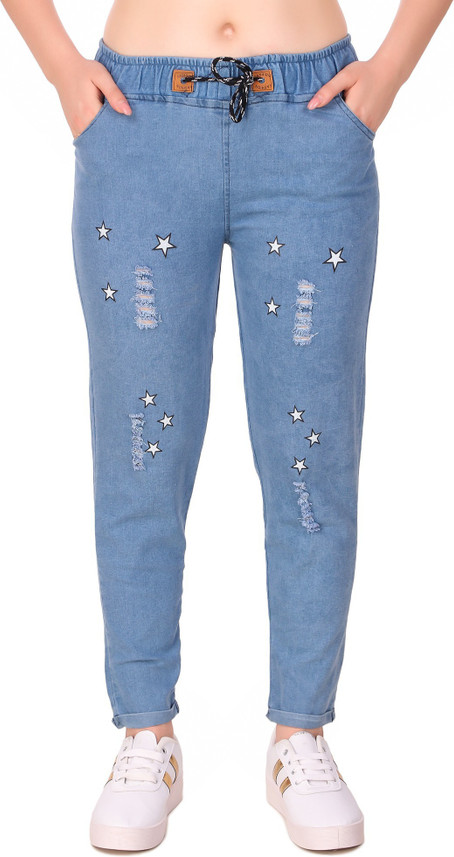 joggers jeans for womens flipkart