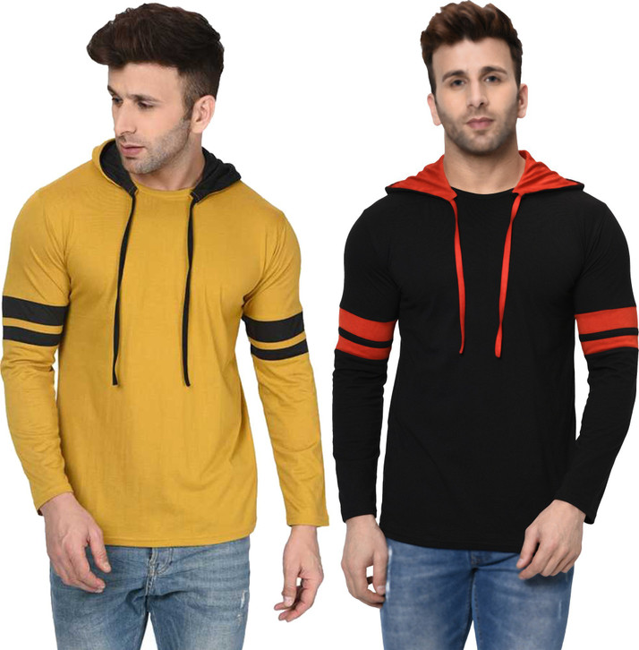 hooded t shirt flipkart