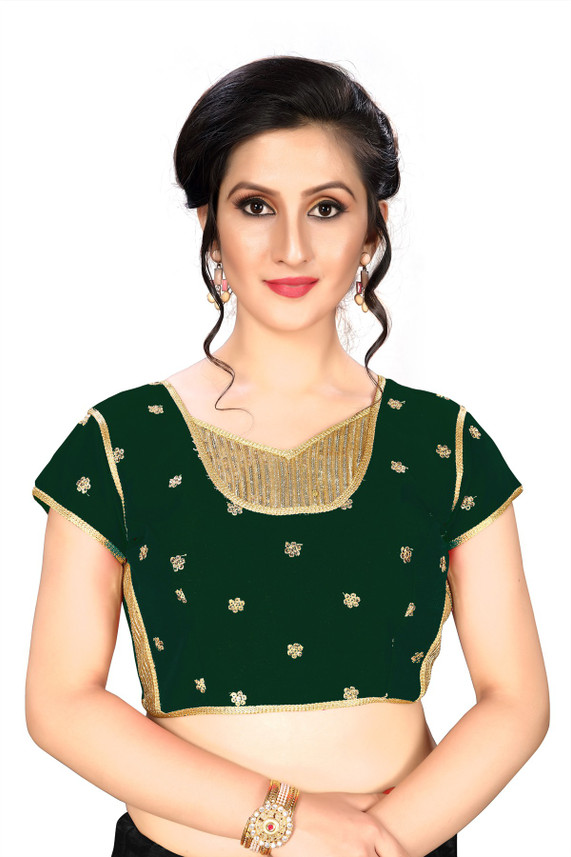 Amrutam Fab V-Neck Women Blouse - Buy 