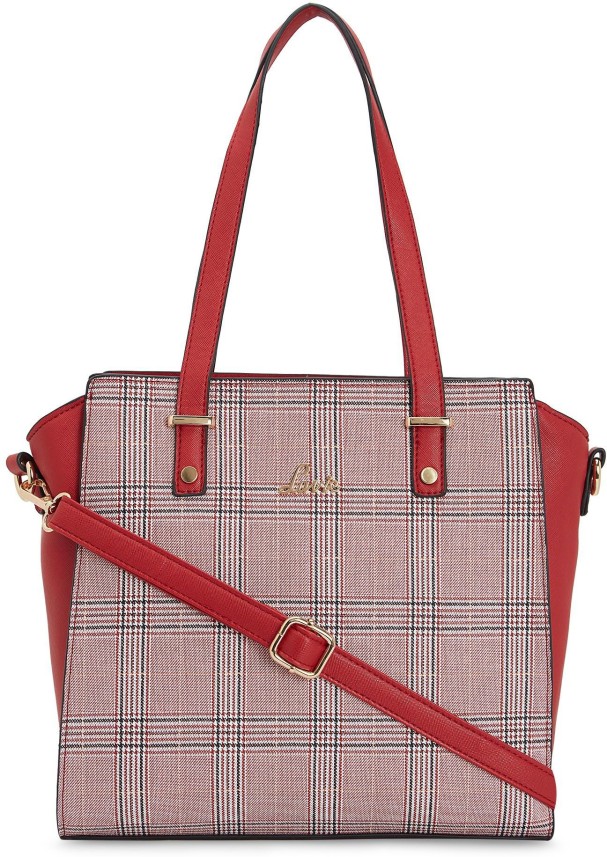 lavie satchel red