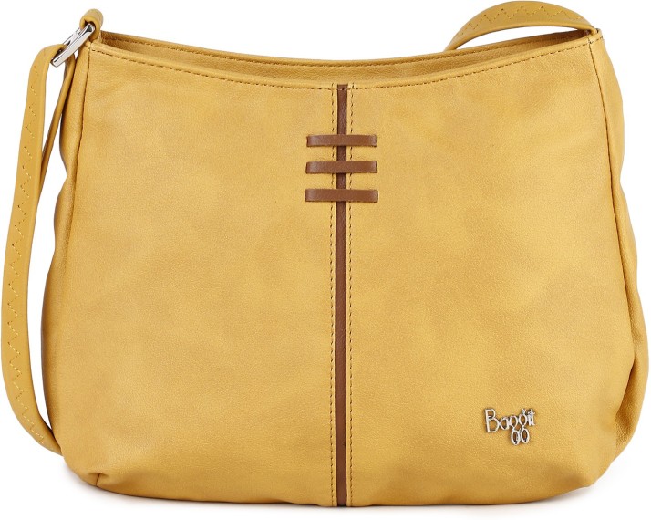 baggit yellow sling bag