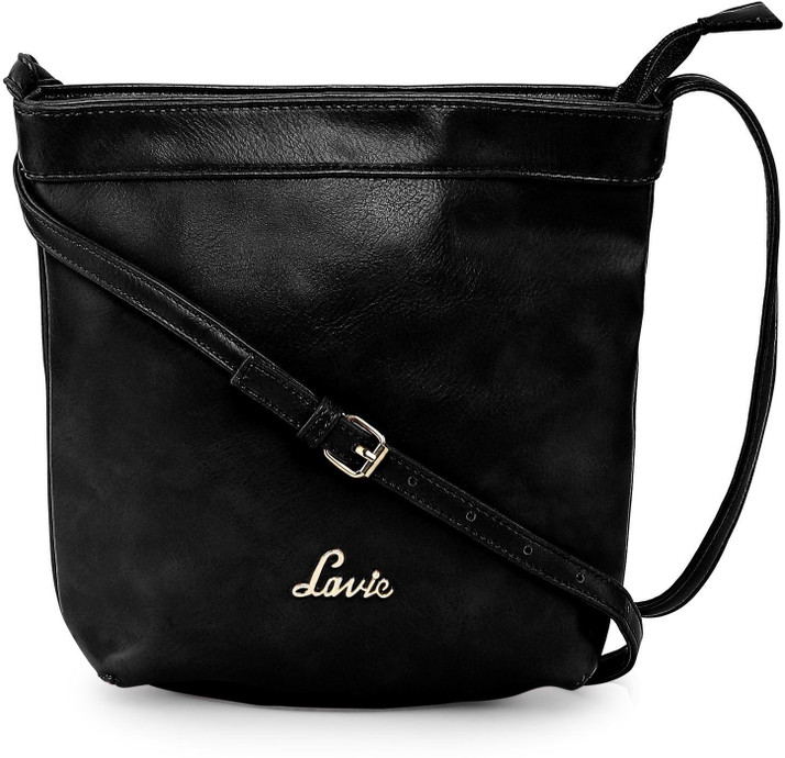 LAVIE Black Sling Bag RIGEL CSB VT CLR 