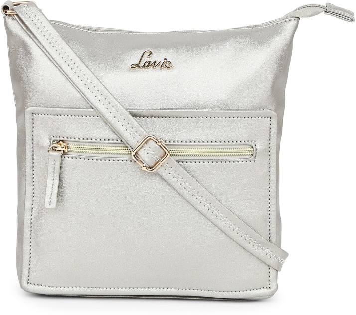 silver sling bag