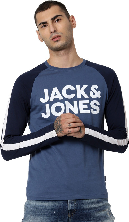 jack and jones blue t shirt