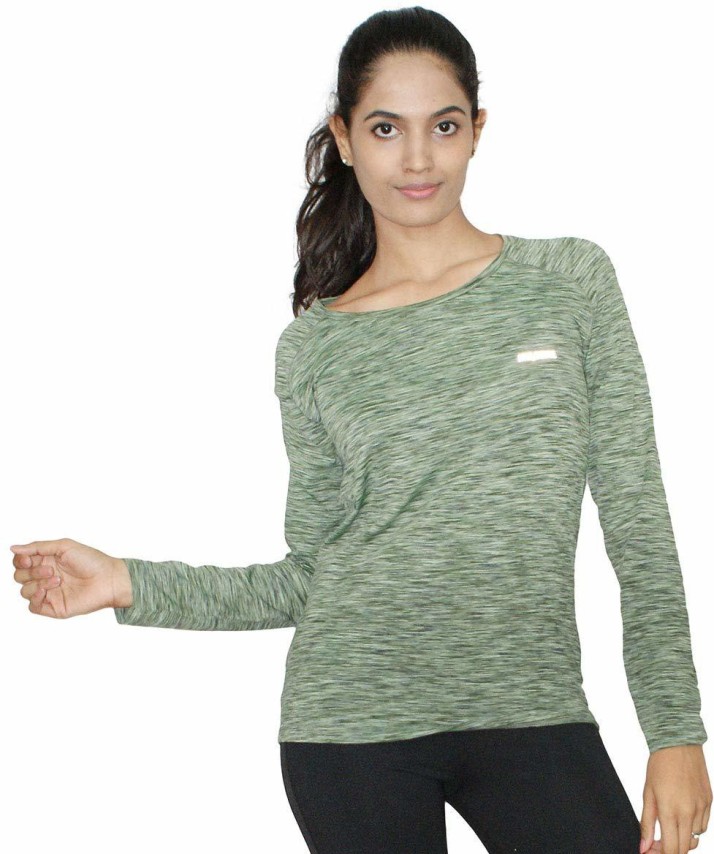 full sleeve t shirts for womens flipkart