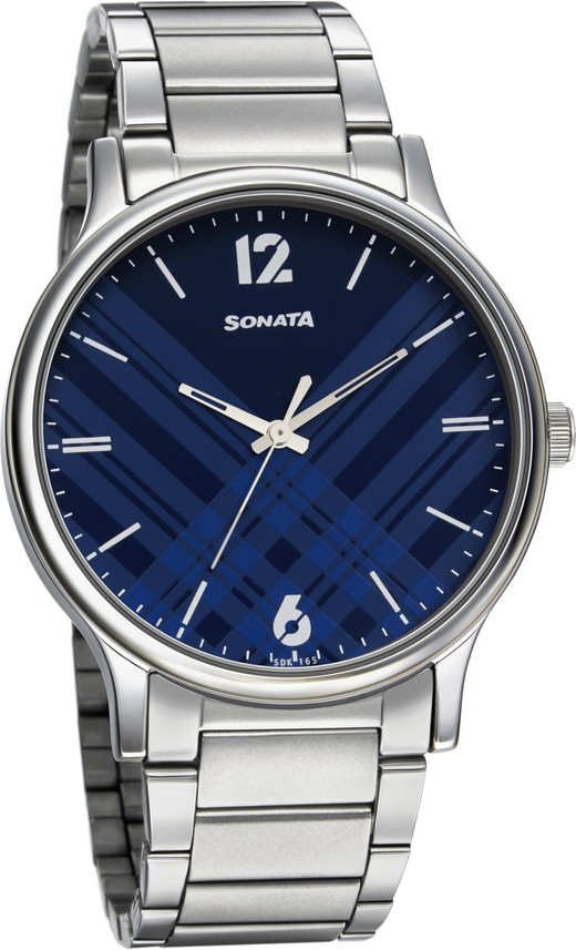 sonata men's wrist watch price
