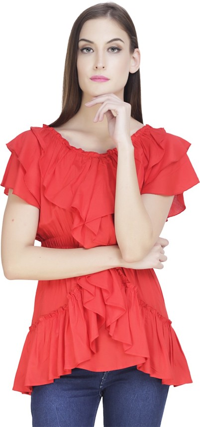 ruffle top flipkart