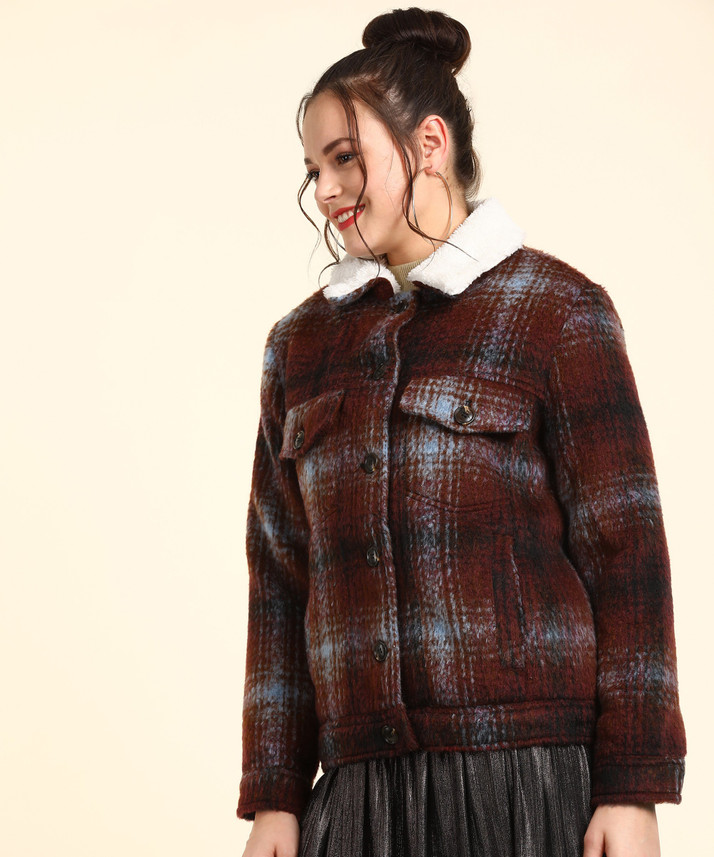 forever 21 checkered jacket