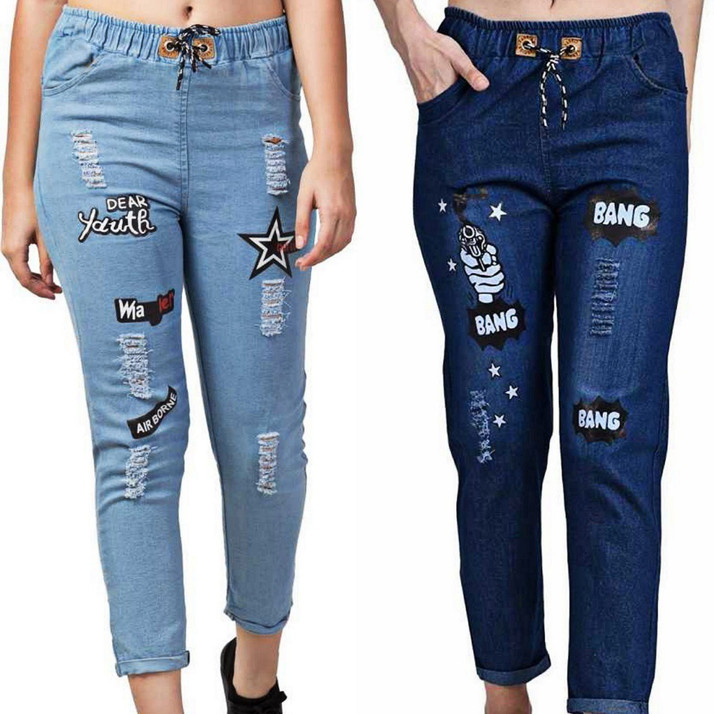 Buy Fzc Regular Women Dark Blue 