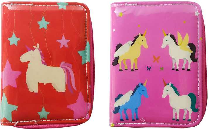 Blooming Box Pack Of Two Unicorn Kids Coin Purse Coin Purse
