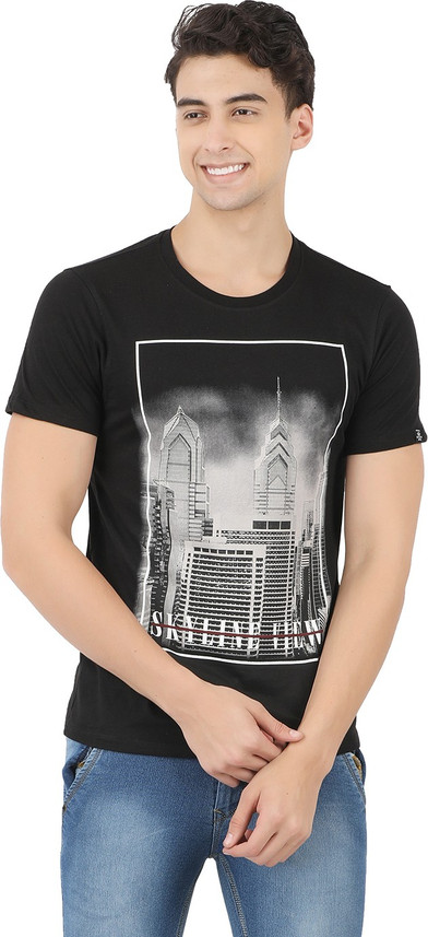 Buy DIXCY SCOTT Graphic Print Men Round 