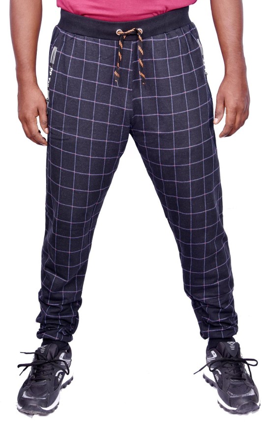 mens blue track pants