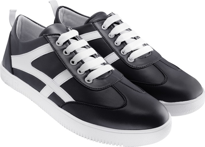 leather casual sneakers mens