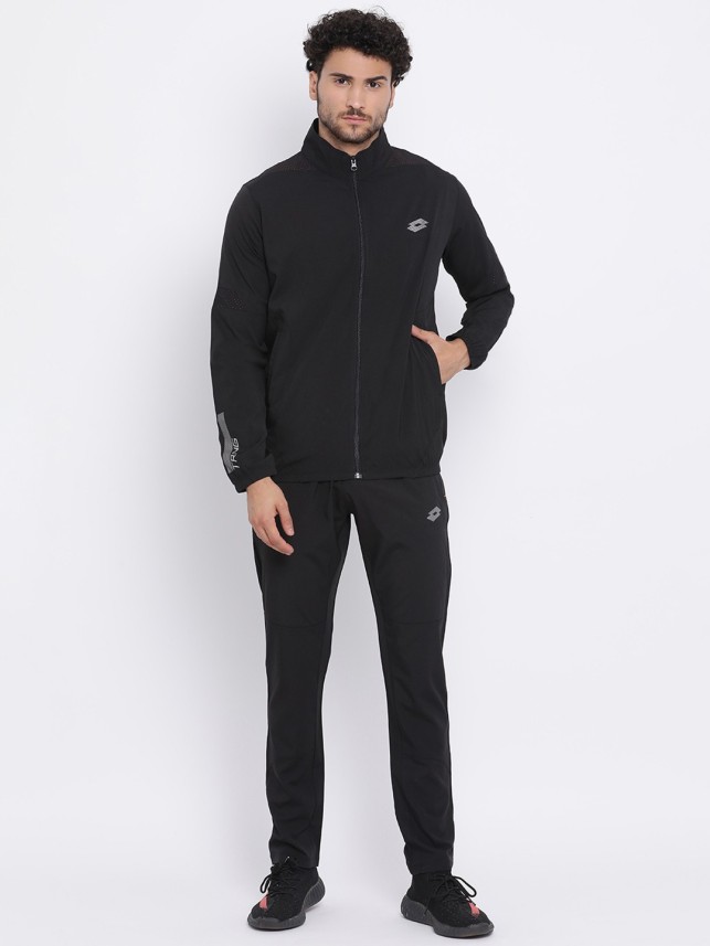 lotto solid men's track suit