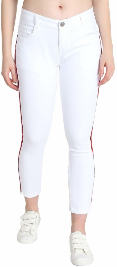 white jeans flipkart