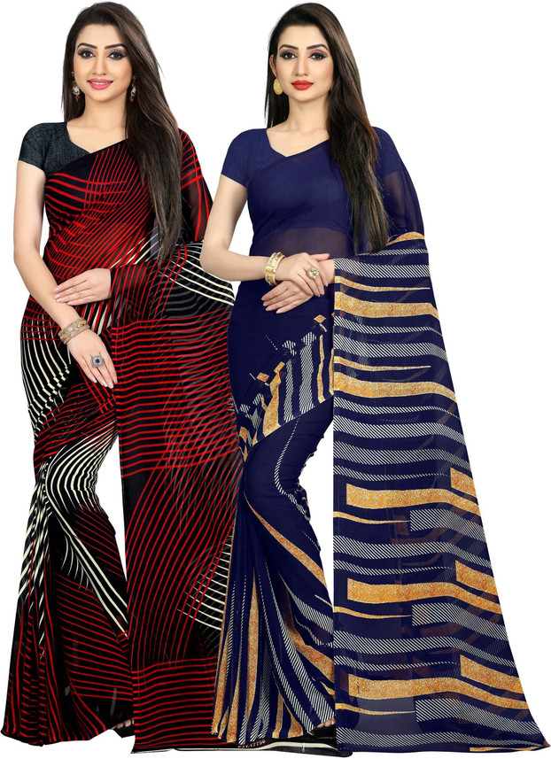 Buy Anand Sarees Printed Daily Wear 