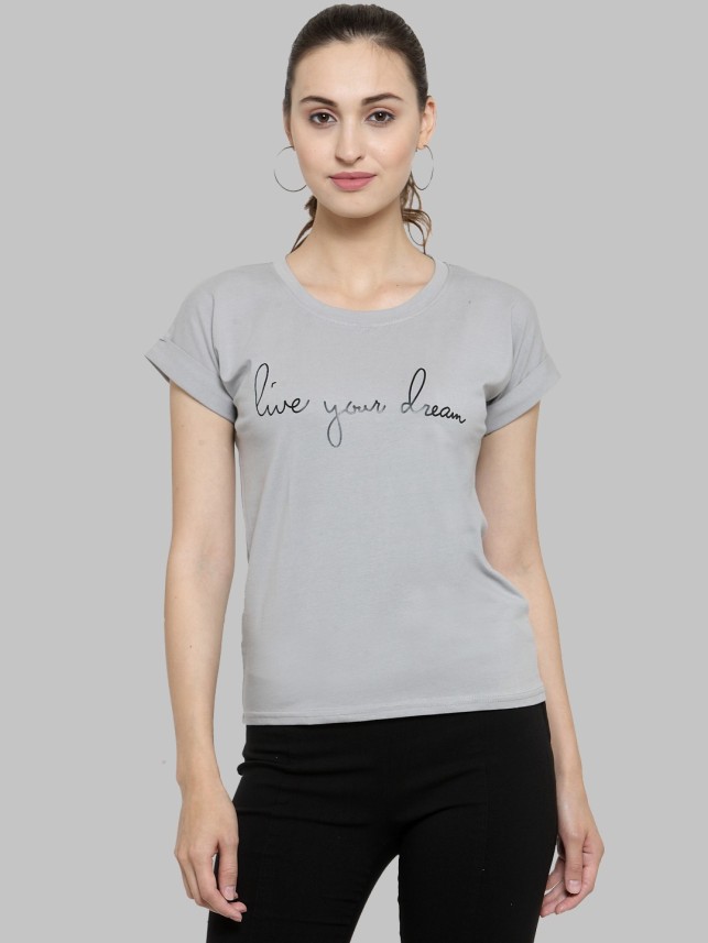 ladies t shirt on flipkart