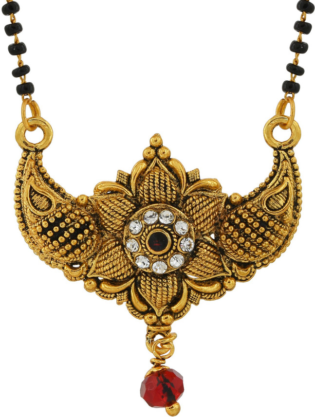 RN Gold Plated CZ Antique Finish 