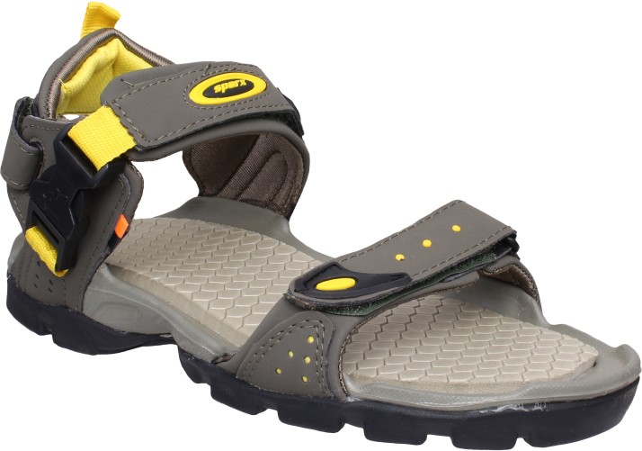 Sparx Men Olive, Yellow Sandals - Buy 
