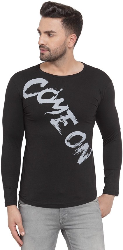 black t shirt flipkart