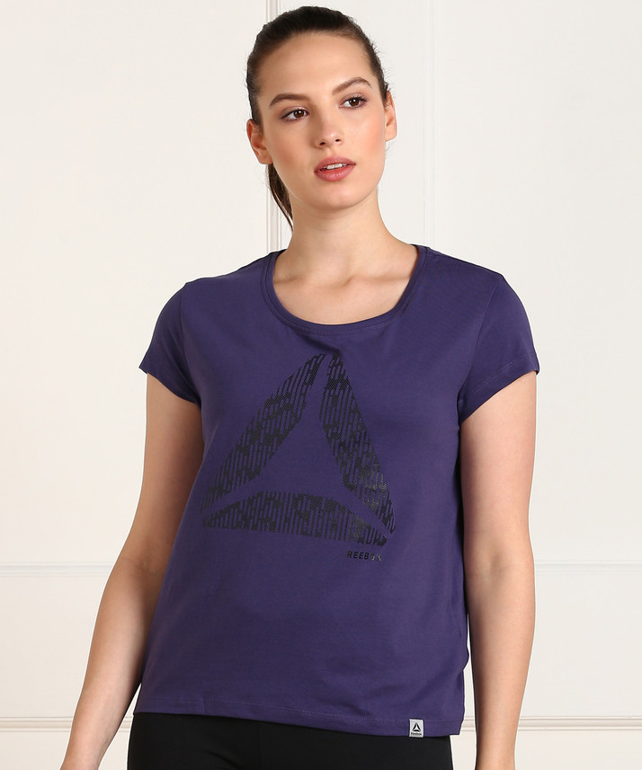 reebok purple t shirt