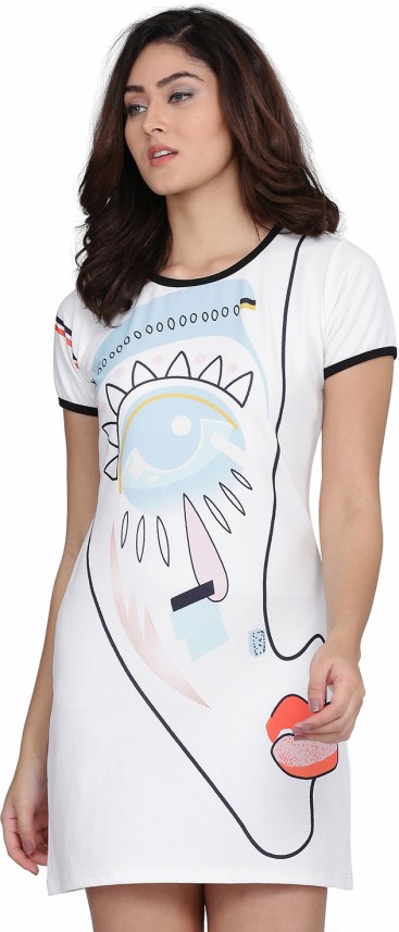 t shirt dress flipkart