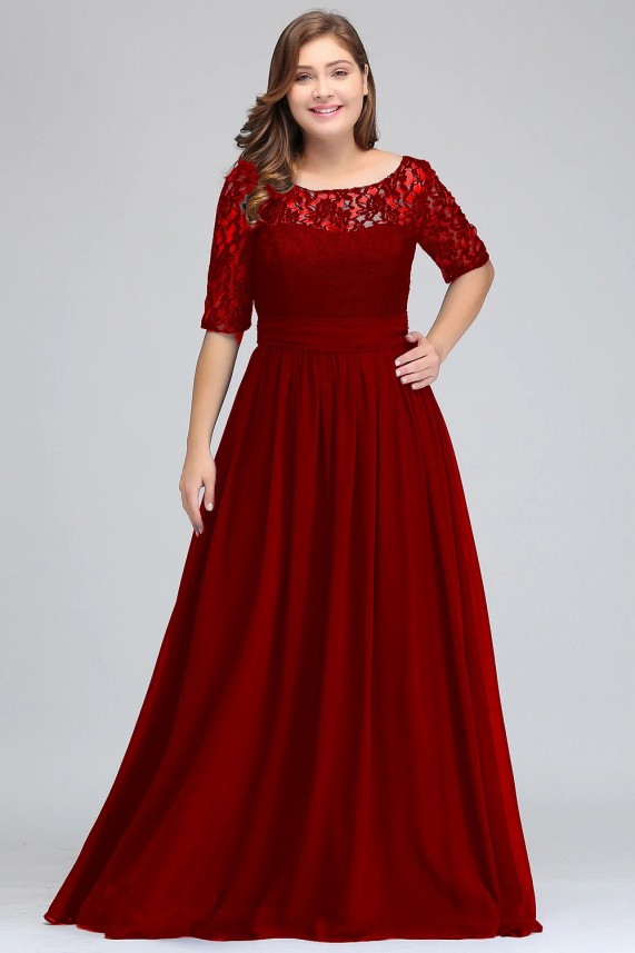 red maxi dress flipkart