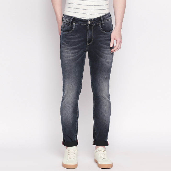 MUFTI Regular Men Black Jeans - Buy 