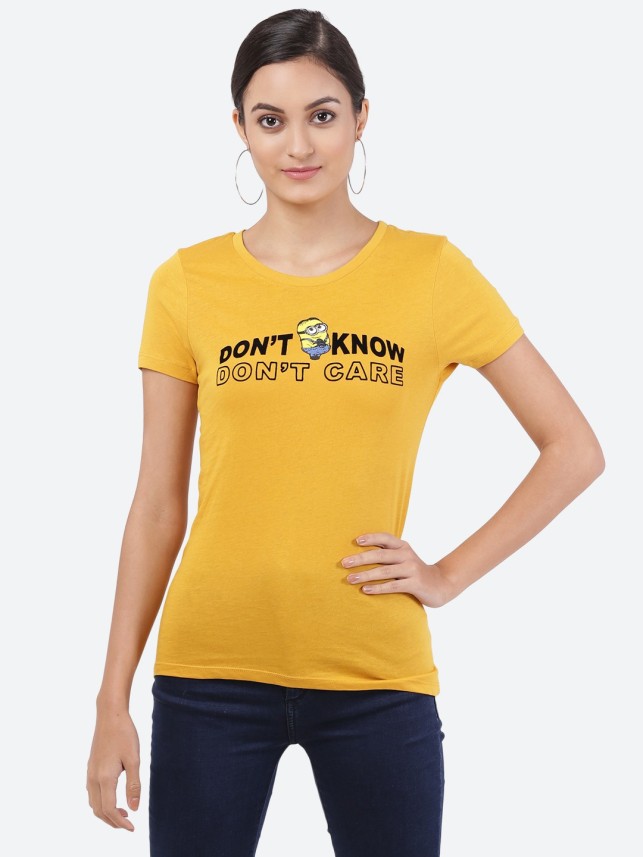 minions t shirt for womens india