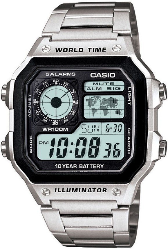 casio digital watches for men