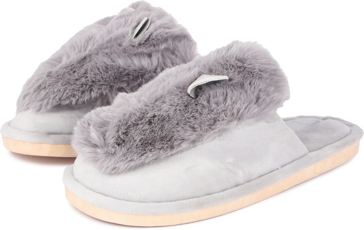furry slippers online
