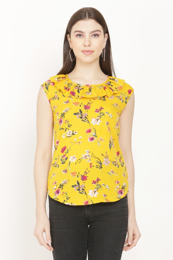 ruffle top flipkart