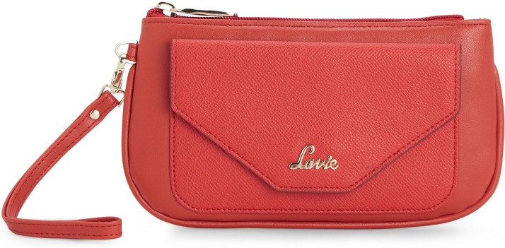 lavie red wallet