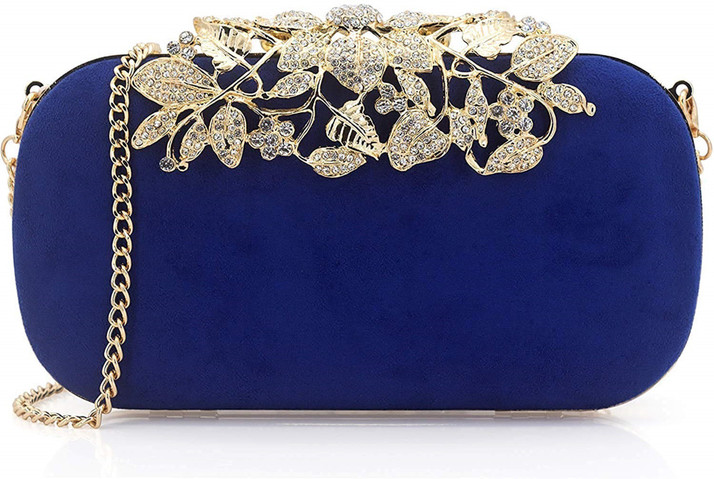 blue clutch