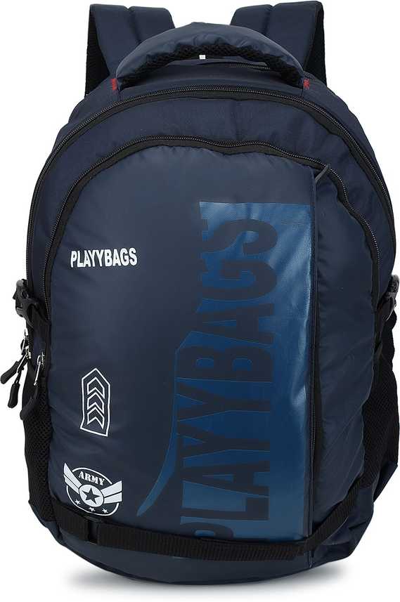 Playybags Stylome Waterproof Laptop 25 L Laptop Backpack Navy Price In India Flipkart Com