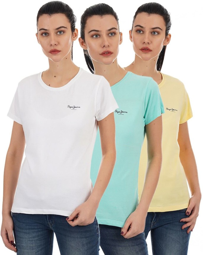 pepe jeans pack of 3 t shirts