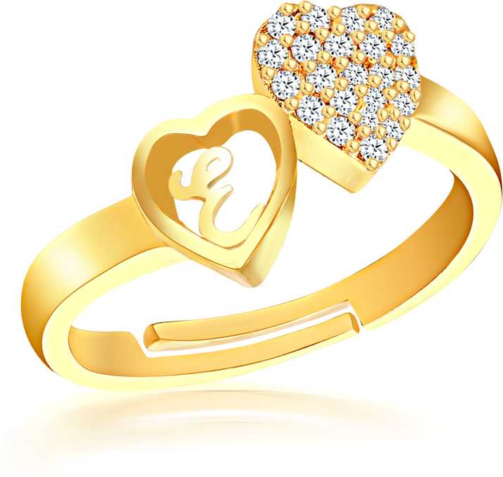 Divastri Jewellery Stylish Heart Golden Name Alphabet Letter Initial E Rings For Girls Women Girlfriend Men Boys Couple American Diamond Adjustable Valentine Gifts Love Ring Stone Copper Brass Crystal Diamond Cubic Zirconia Latest stylish facebook names collection for all boys & girls 2021. divastri jewellery stylish heart golden name alphabet letter initial e rings for girls women girlfriend men boys couple american diamond adjustable