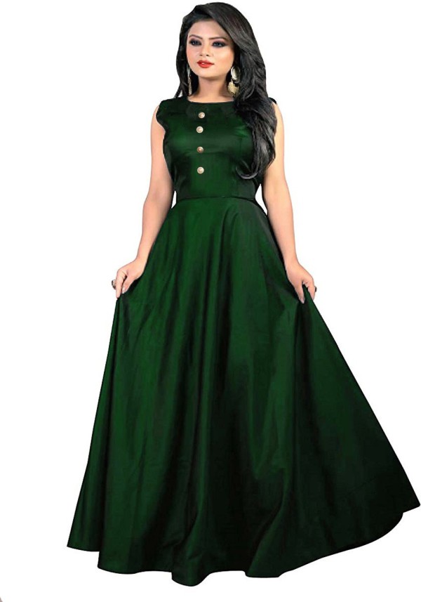 gown for ladies on flipkart