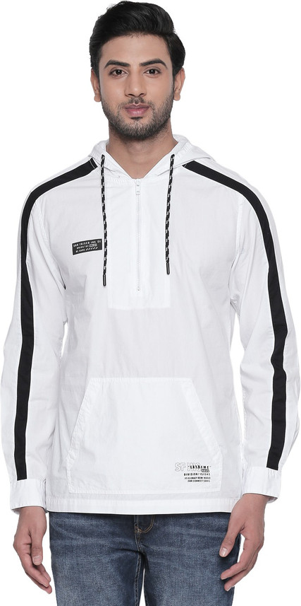 Pantaloons Full Sleeve Solid Men Jacket 