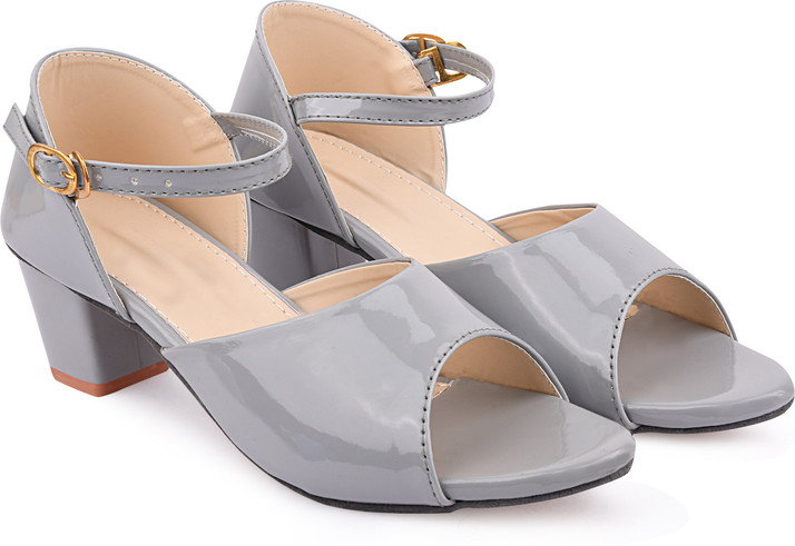 grey heels